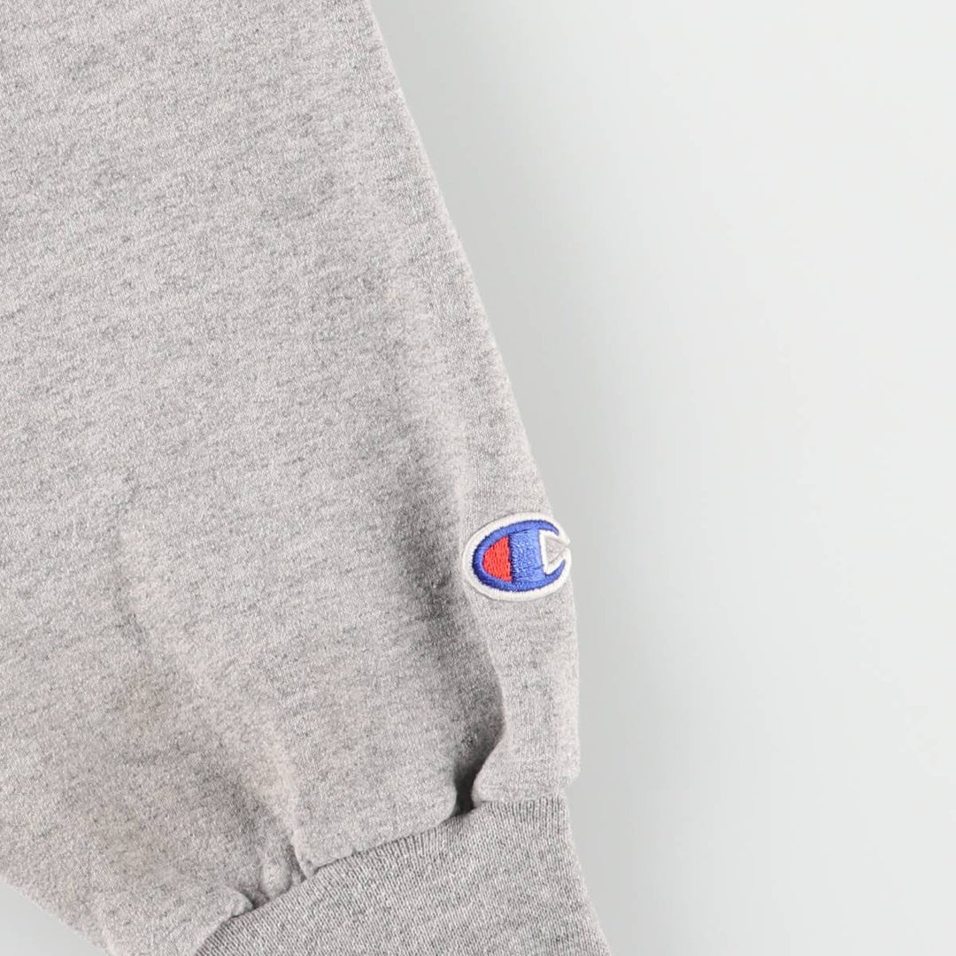 2000'S Champion Authentic Athletic Apparel College Pullover Hoodie, Men's Size L cotton gray type Vintage Second Hand