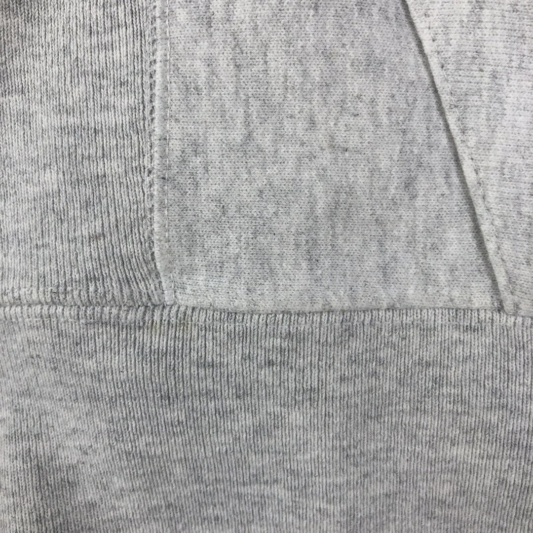 Champion Reverse Weave 3-row print college sweatshirt pullover hoodie, size M for men cotton gray type Vintage Second Hand