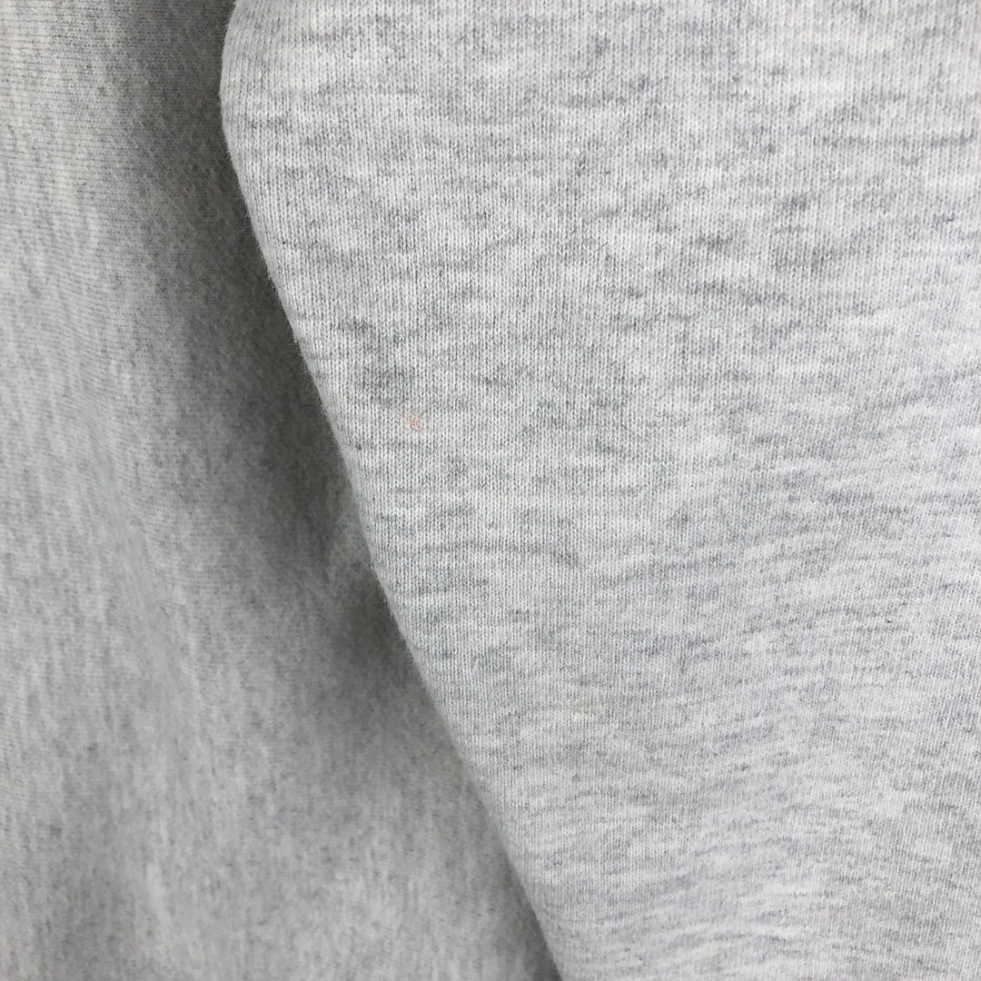 Champion Reverse Weave 3-row print college sweatshirt pullover hoodie, size M for men cotton gray type Vintage Second Hand