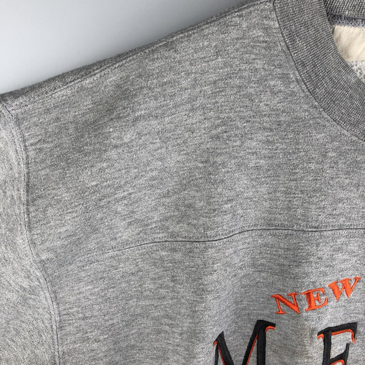 2000'S Lee SPORT MLB New York Mets Sweatshirt, Men's Size L polyester gray type Vintage Second Hand