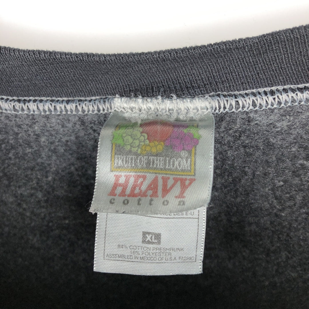 2000'S Fruit of the Loom MLB New York Yankees Print Sweatshirt, Men's Size XL cotton black type Vintage Second Hand