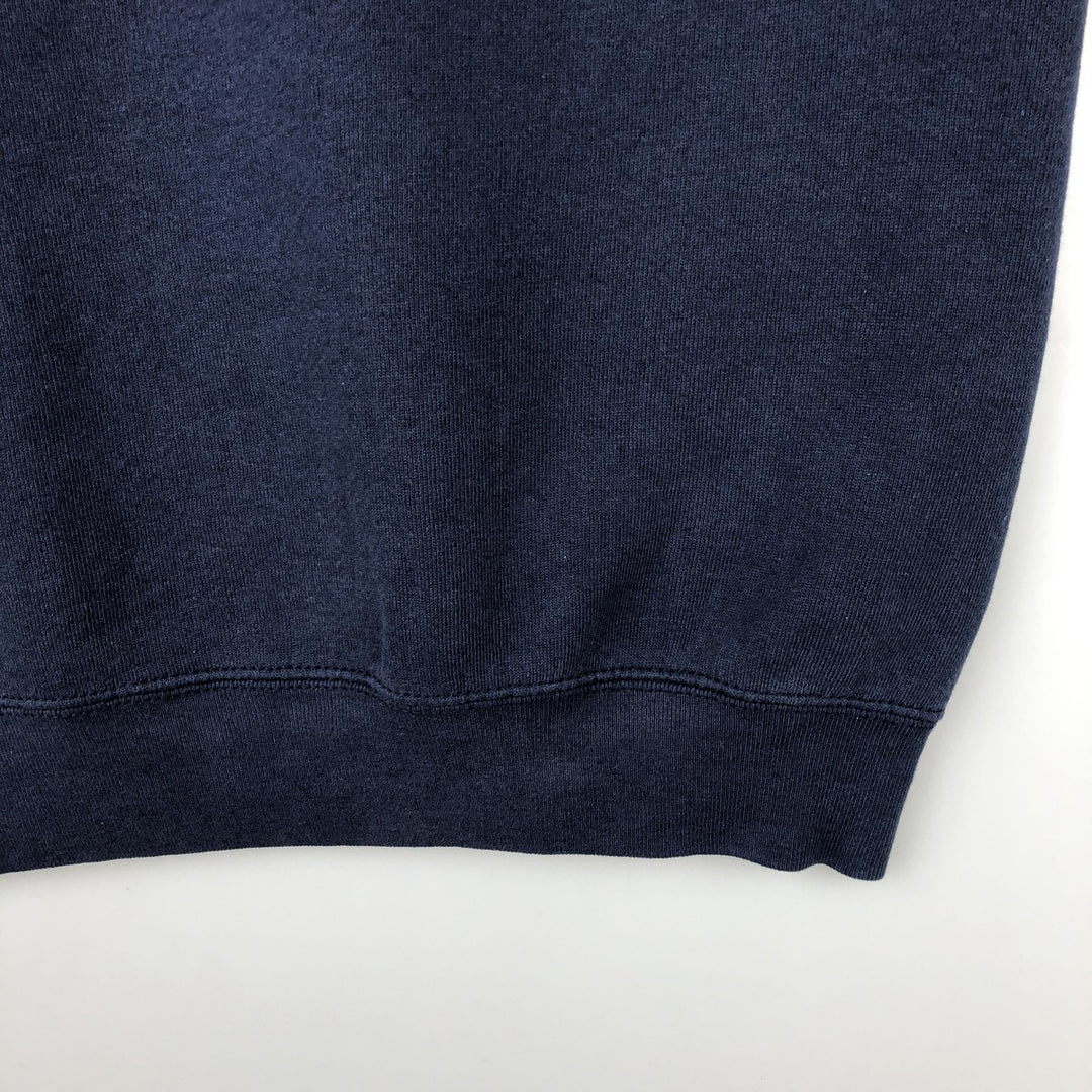 Vintage 90'S Dallas Cowboys NFL print sweatshirt, Made in USA, Men's XL polyester navy blue type Vintage Second Hand