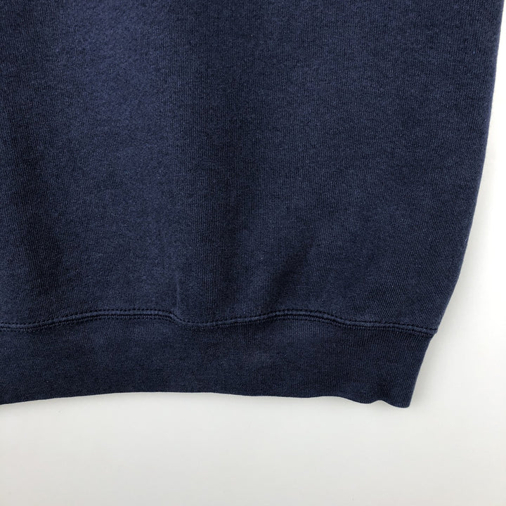 Vintage 90'S Dallas Cowboys NFL print sweatshirt, Made in USA, Men's XL polyester navy blue type Vintage Second Hand