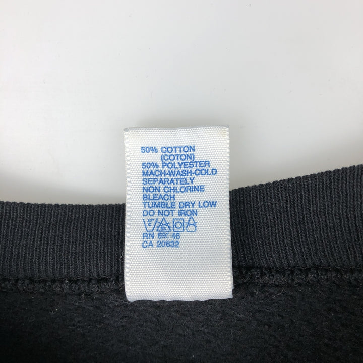 Vintage 1980'S Discus Athletic print sweatshirt, made in the USA, men's size XL cotton black type Vintage Second Hand