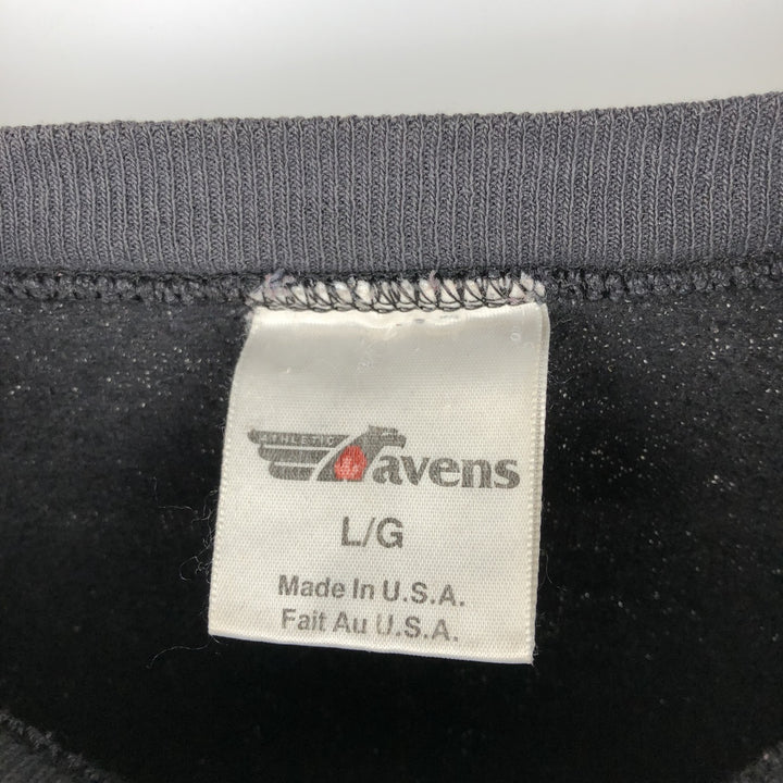 Vintage Havens NHL Vancouver Canucks Print Sweatshirt, Made in USA, Men's Size Large cotton black type Vintage Second Hand