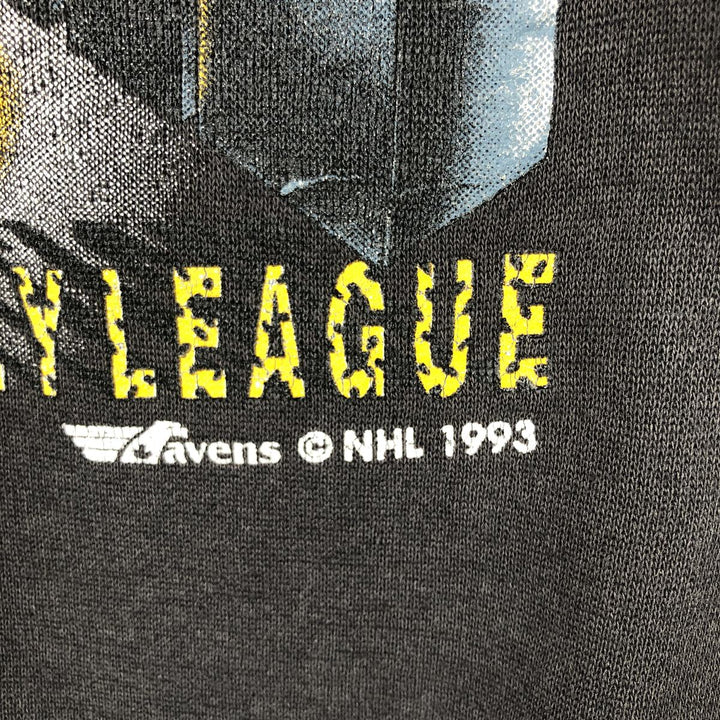 Vintage Havens NHL Vancouver Canucks Print Sweatshirt, Made in USA, Men's Size Large cotton black type Vintage Second Hand
