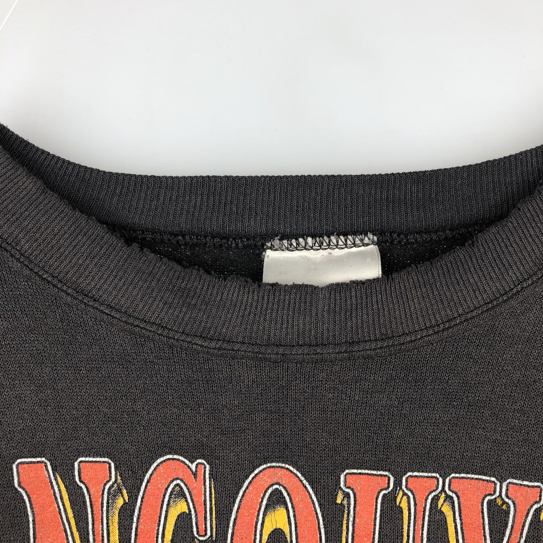 Vintage Havens NHL Vancouver Canucks Print Sweatshirt, Made in USA, Men's Size Large cotton black type Vintage Second Hand