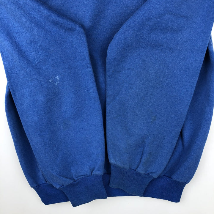 Vintage 1980'S NFL Denver Broncos print sweatshirt, Made in USA, Men's Size Medium polyester blue type Vintage Second Hand