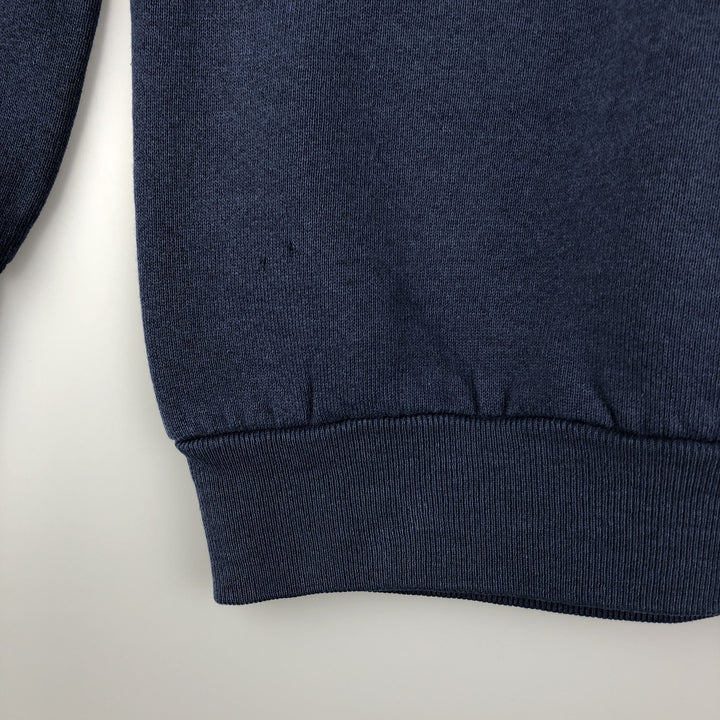 Vintage 1990'S Fruit of the Loom print sweatshirt, made in the USA, size L, men's cotton navy blue type Vintage Second Hand