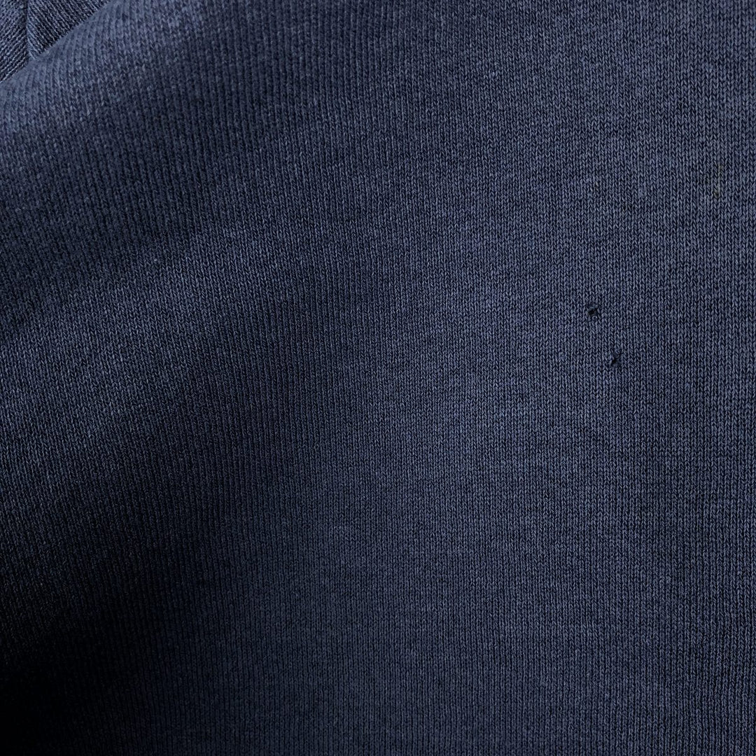 Vintage 1990'S Fruit of the Loom print sweatshirt, made in the USA, size L, men's cotton navy blue type Vintage Second Hand