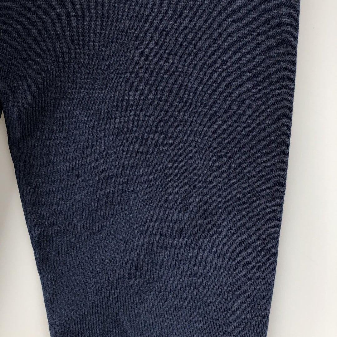 Vintage 1990'S Fruit of the Loom print sweatshirt, made in the USA, size L, men's cotton navy blue type Vintage Second Hand