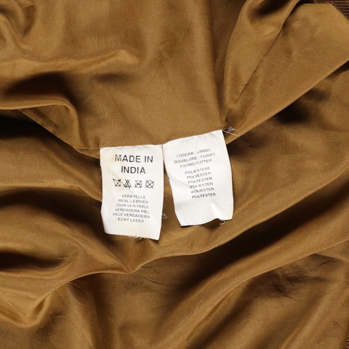 conbipel suede leather jacket, men's size XL, vintage Genuine Leather Suede Leather brown type Vintage Second Hand