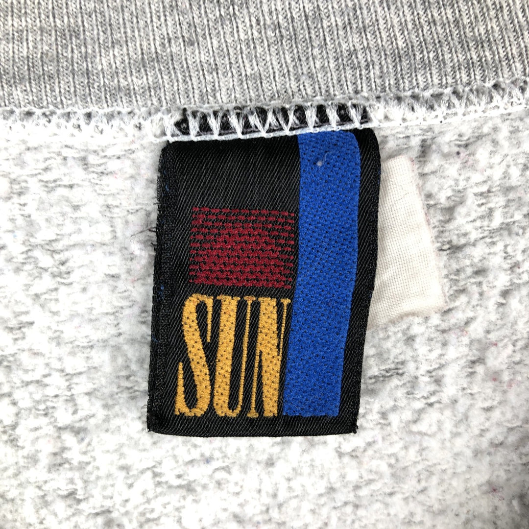 90'S SUN Looney Tunes NFL Dallas Cowboys Character Sweatshirt, Men's Size XL unclear gray type Vintage Second Hand