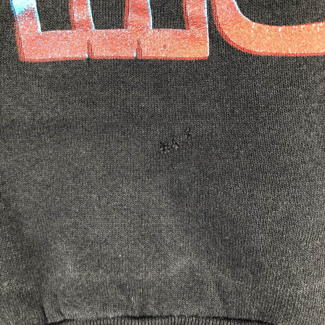90'S Disney Mickey Mouse character sweatshirt, made in USA, men's size L, vintage cotton black type Vintage Second Hand