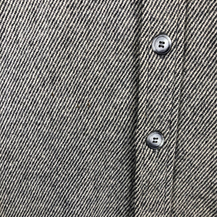 Vintage 1970'S WOOLRICH wool shirt, made in the USA, size L, men's wool Beige type Vintage Second Hand