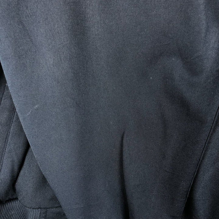 00'S adidas jersey track jacket, men's XL size polyester navy blue type Vintage Second Hand