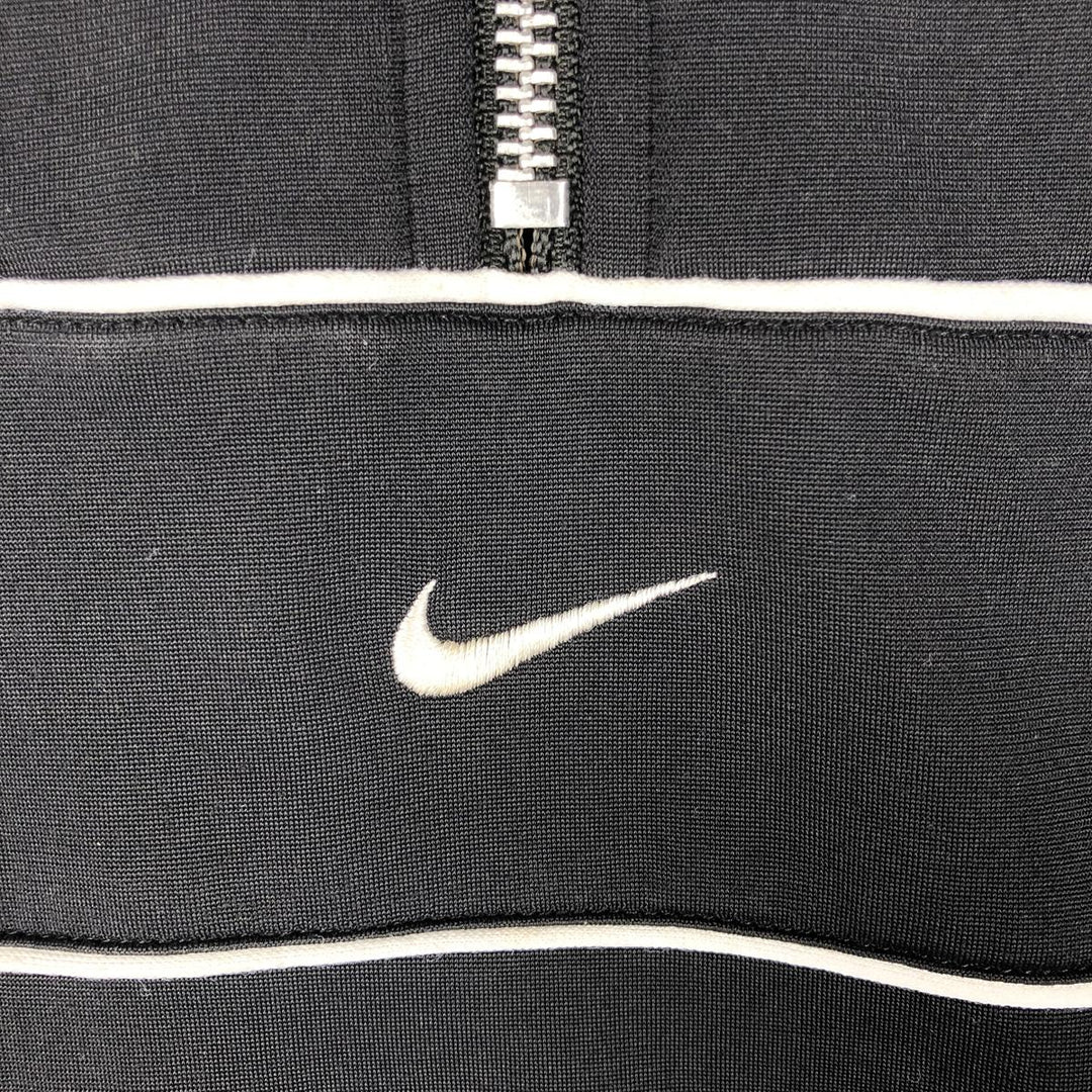 2000'S Nike Half-Zip Jersey Pullover, Men's Size L polyester black type Vintage Second Hand