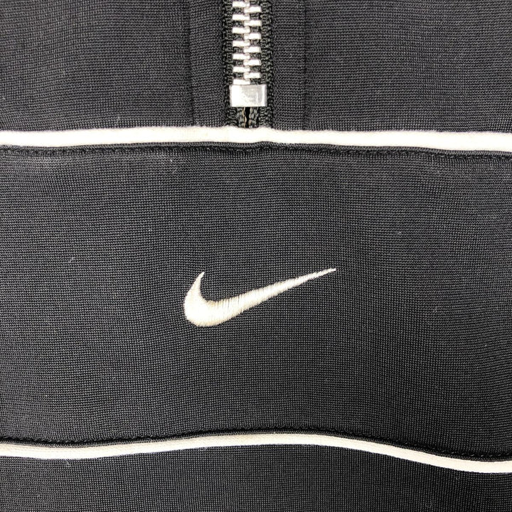 2000'S Nike Half-Zip Jersey Pullover, Men's Size L polyester black type Vintage Second Hand