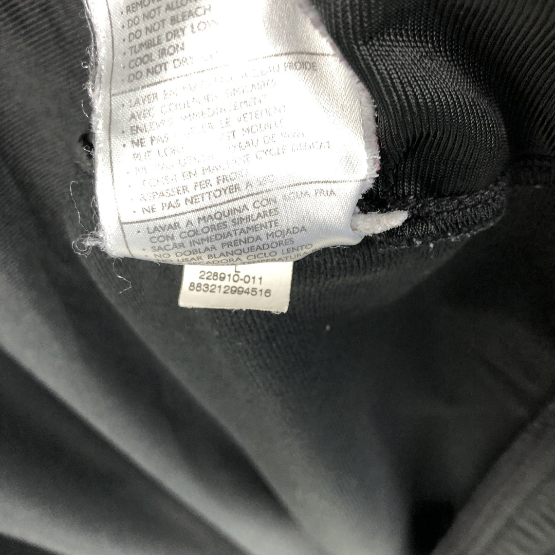 00'S Nike Jersey Track Jacket Men's L size polyester black type Vintage Second Hand