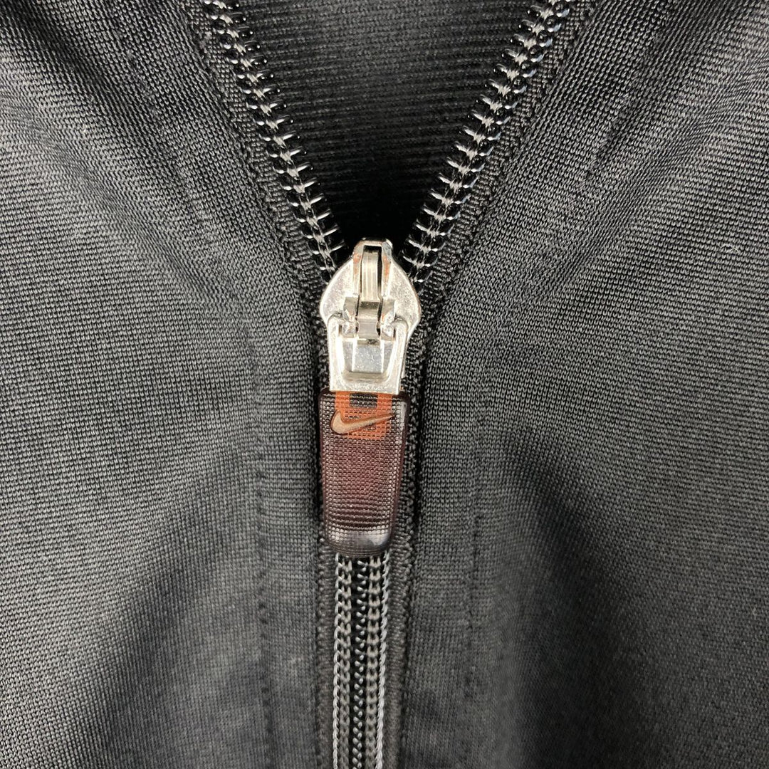00'S Nike Jersey Track Jacket Men's L size polyester black type Vintage Second Hand