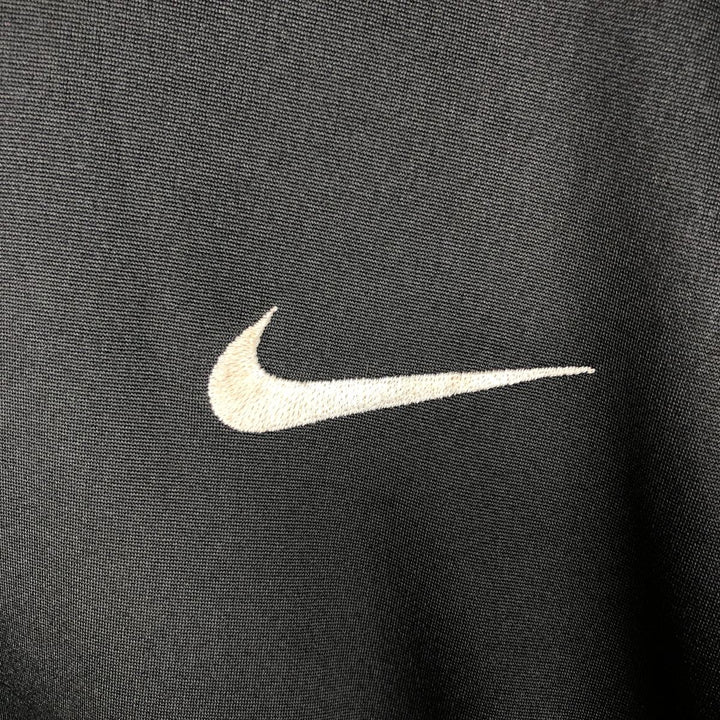 00'S Nike Jersey Track Jacket Men's L size polyester black type Vintage Second Hand