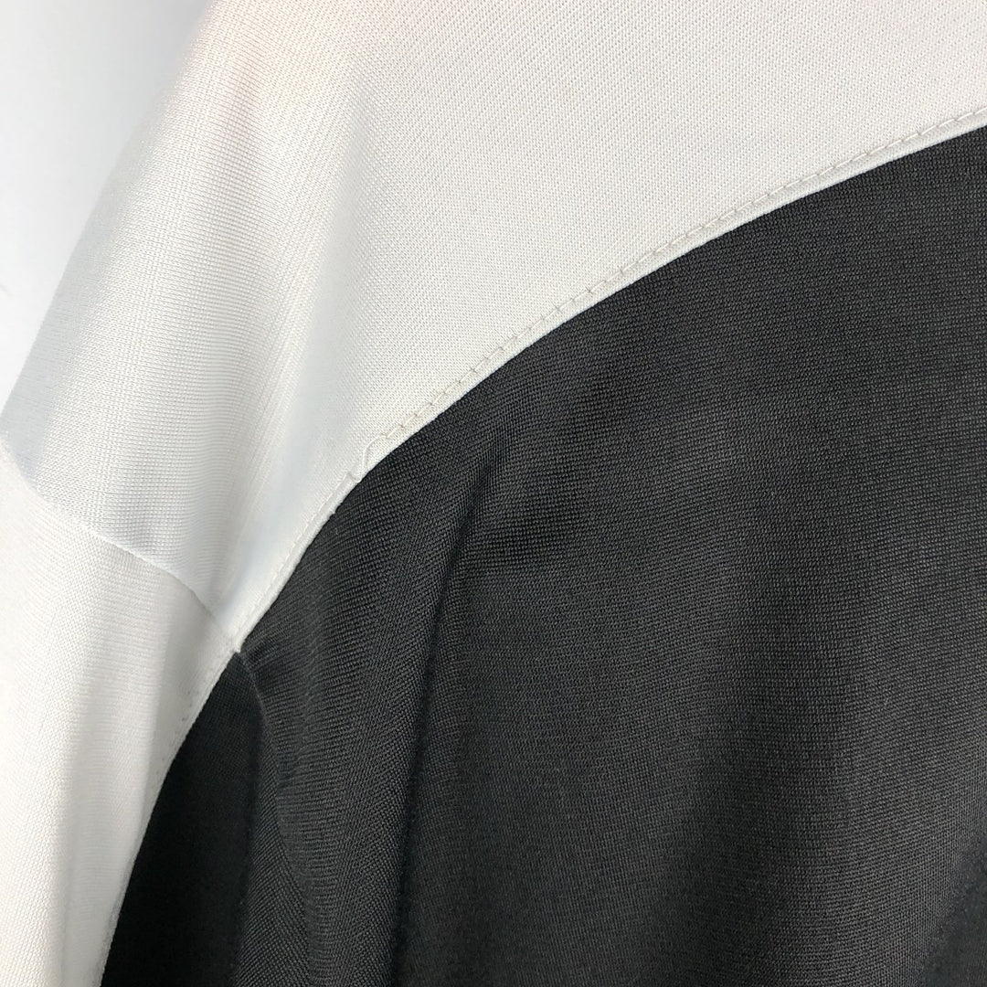 00'S Nike Jersey Track Jacket Men's L size polyester black type Vintage Second Hand