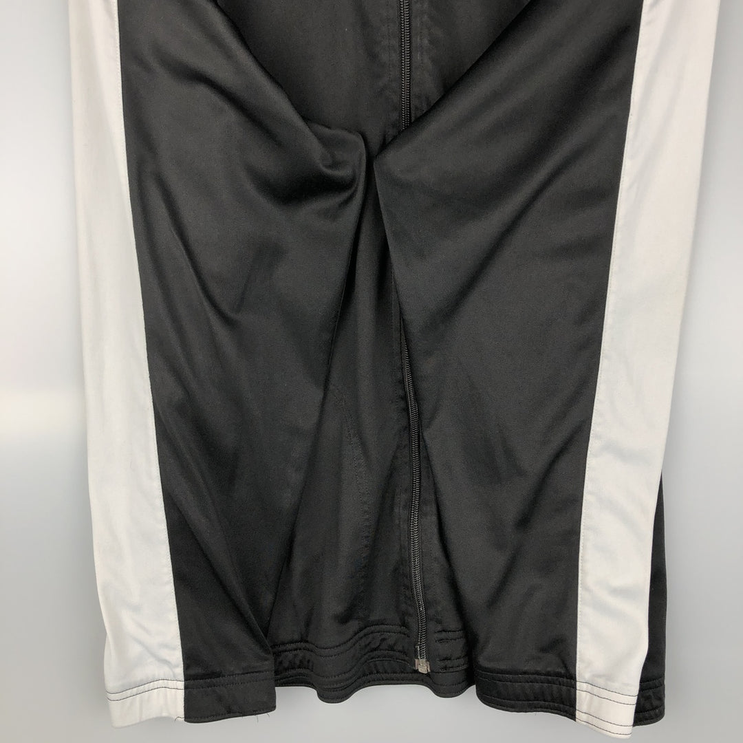 00'S Nike Jersey Track Jacket Men's L size polyester black type Vintage Second Hand