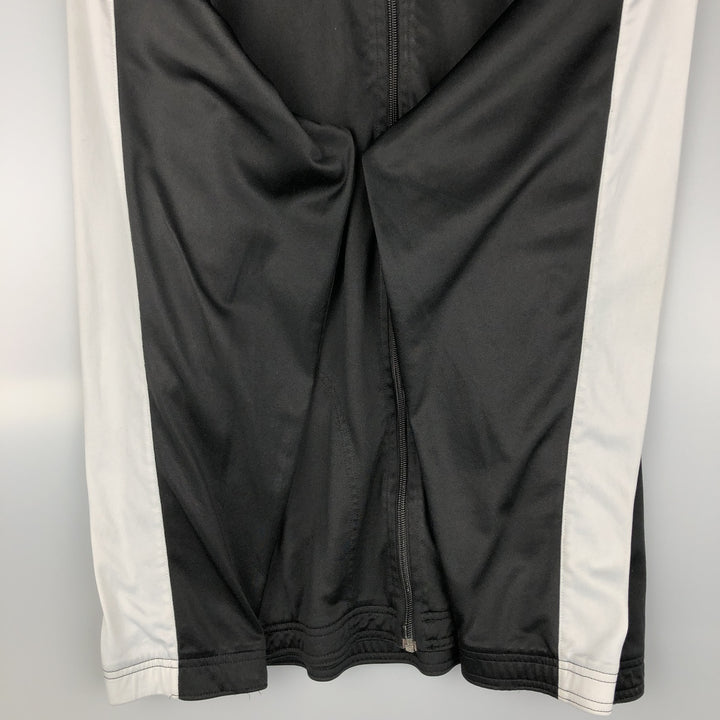 00'S Nike Jersey Track Jacket Men's L size polyester black type Vintage Second Hand