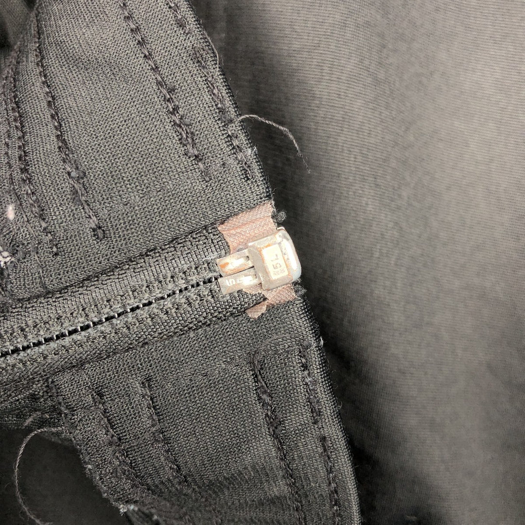 00'S Nike Jersey Track Jacket Men's L size polyester black type Vintage Second Hand