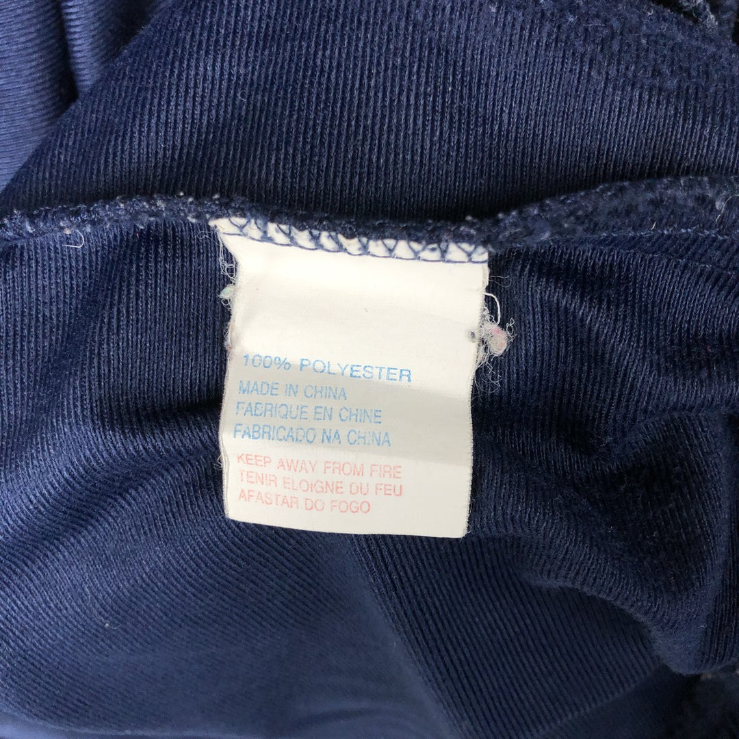 90'S Reebok Jersey Track Jacket, Men's Size Small, Vintage polyester navy blue type Vintage Second Hand