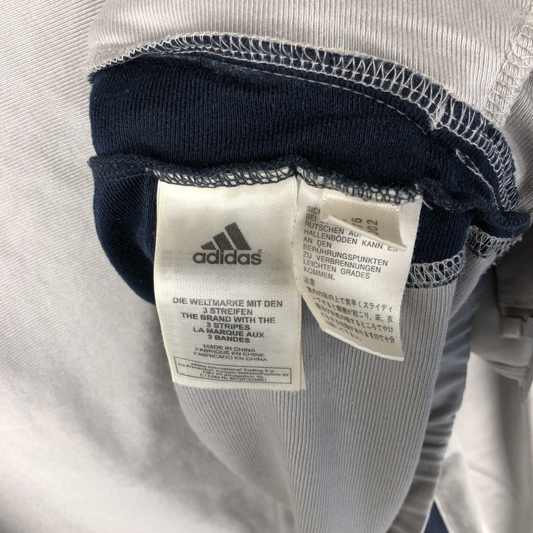 00'S adidas jersey track jacket, men's size S polyester gray type Vintage Second Hand