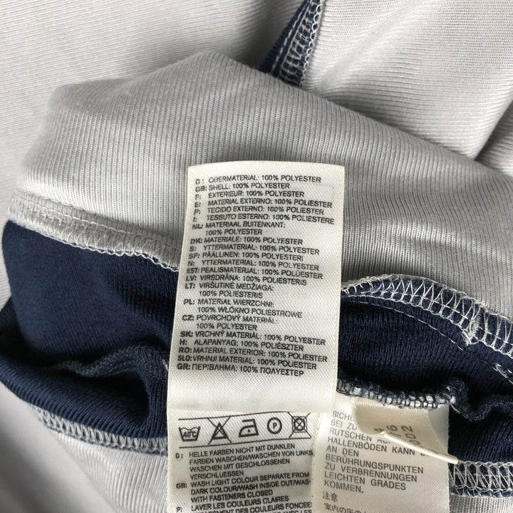 00'S adidas jersey track jacket, men's size S polyester gray type Vintage Second Hand