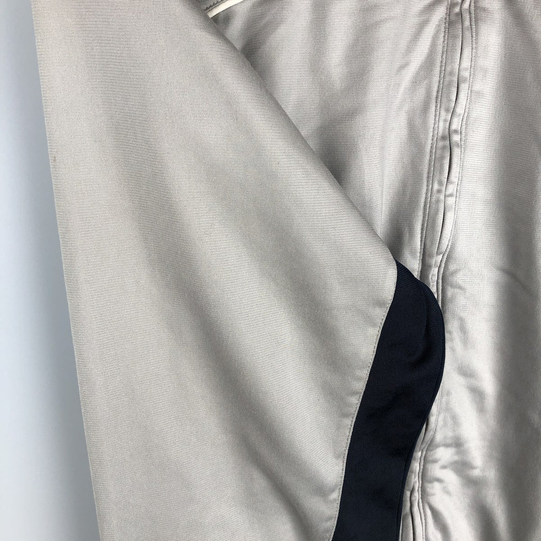 00'S adidas jersey track jacket, men's size S polyester gray type Vintage Second Hand