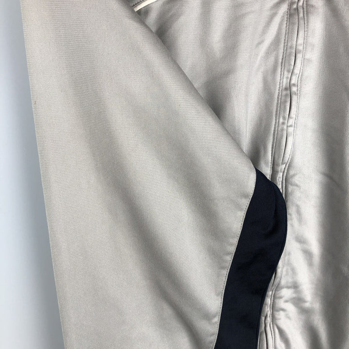 00'S adidas jersey track jacket, men's size S polyester gray type Vintage Second Hand