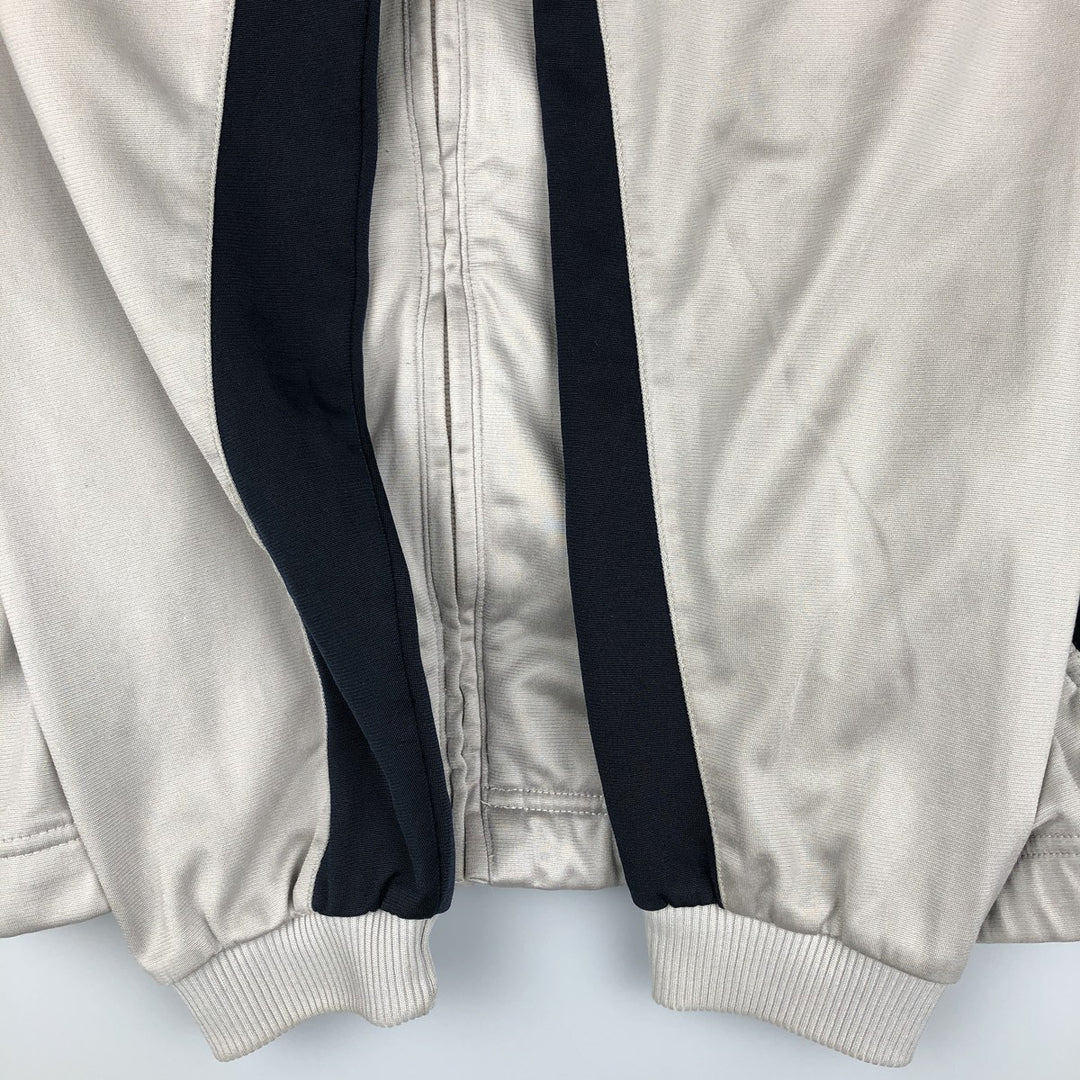 00'S adidas jersey track jacket, men's size S polyester gray type Vintage Second Hand