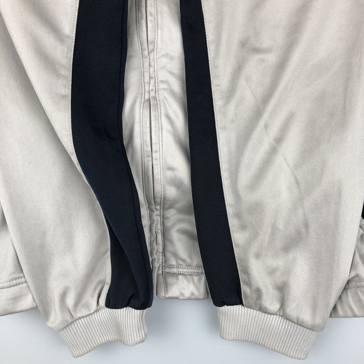 00'S adidas jersey track jacket, men's size S polyester gray type Vintage Second Hand