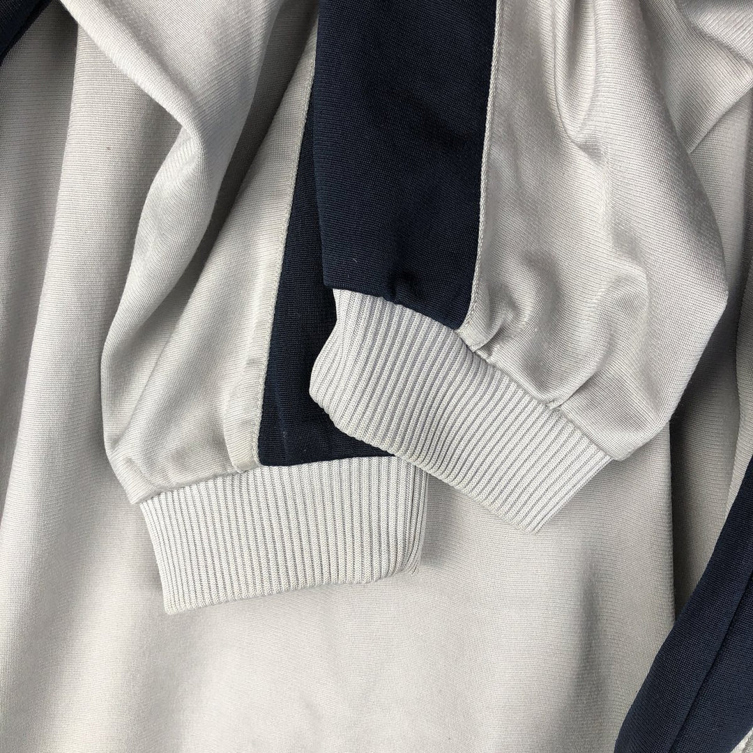 00'S adidas jersey track jacket, men's size S polyester gray type Vintage Second Hand