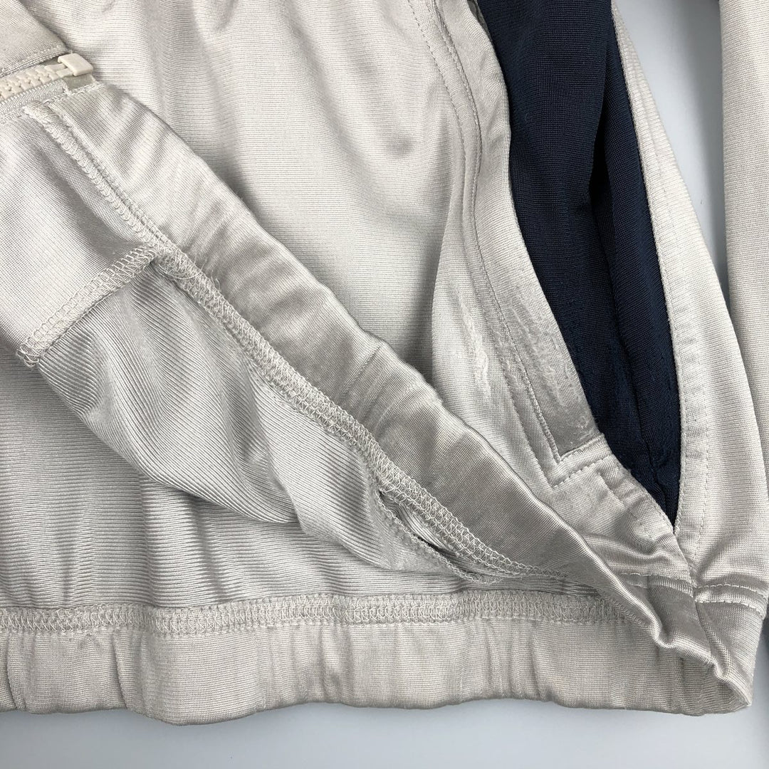 00'S adidas jersey track jacket, men's size S polyester gray type Vintage Second Hand