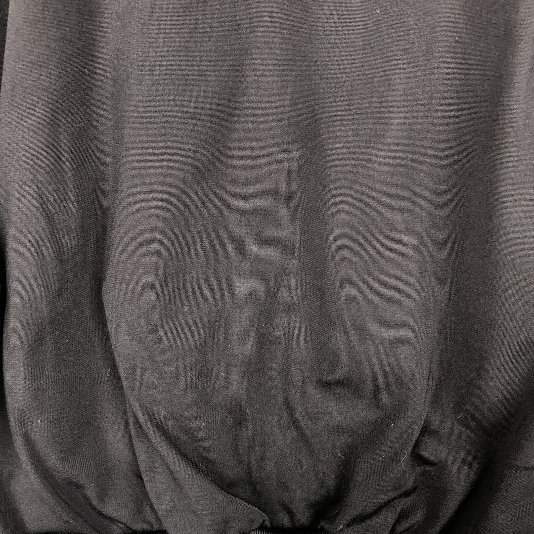 2000'S Nike Back Logo Jersey Track Jacket, Men's Size Medium polyester black type Vintage Second Hand