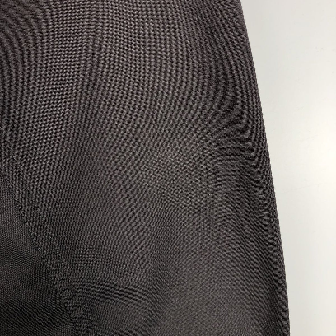 2000'S Nike Back Logo Jersey Track Jacket, Men's Size Medium polyester black type Vintage Second Hand