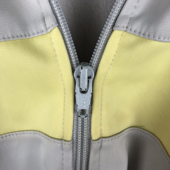 Vintage 90'S Puma track jacket, size M, women's polyester yellow type Vintage Second Hand