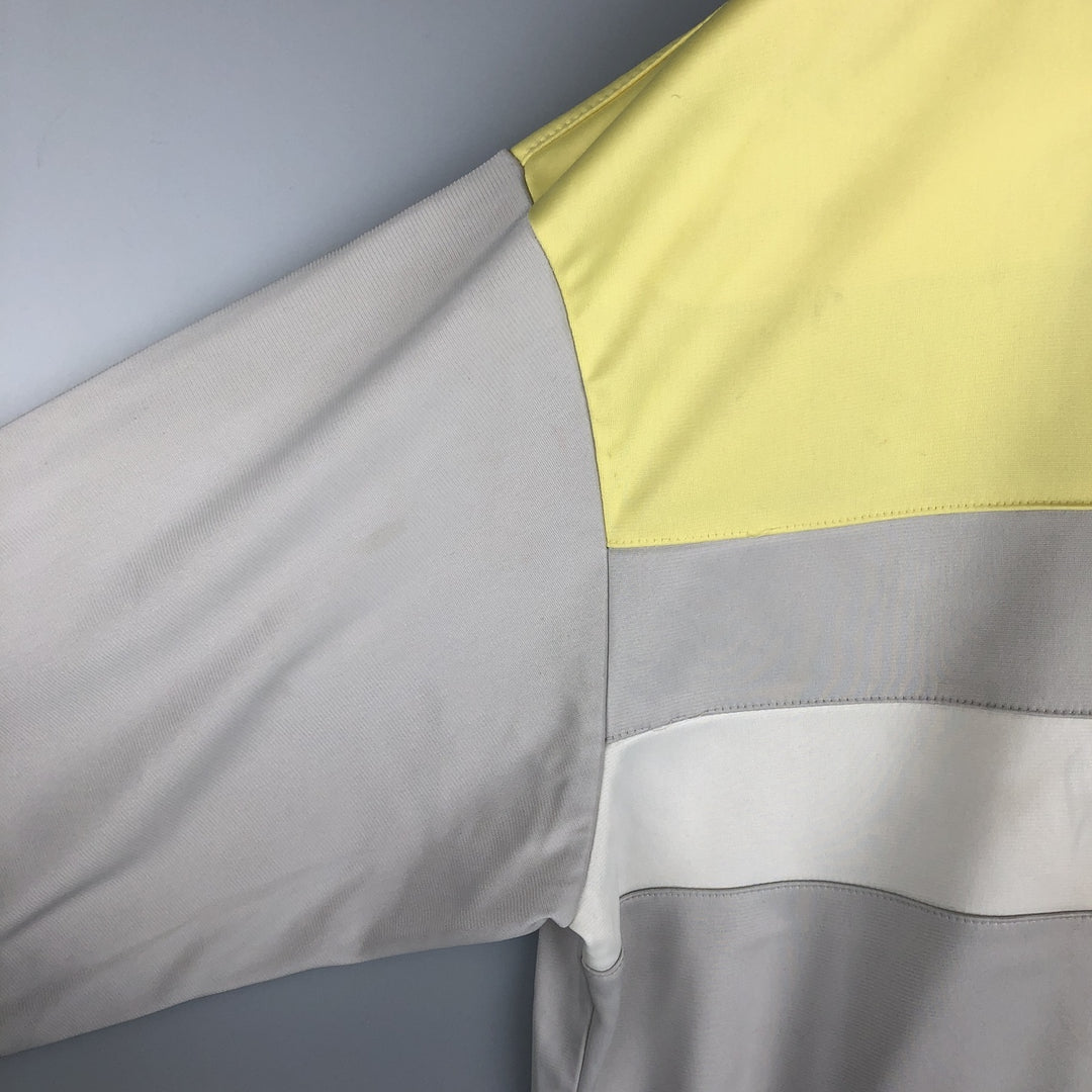 Vintage 90'S Puma track jacket, size M, women's polyester yellow type Vintage Second Hand