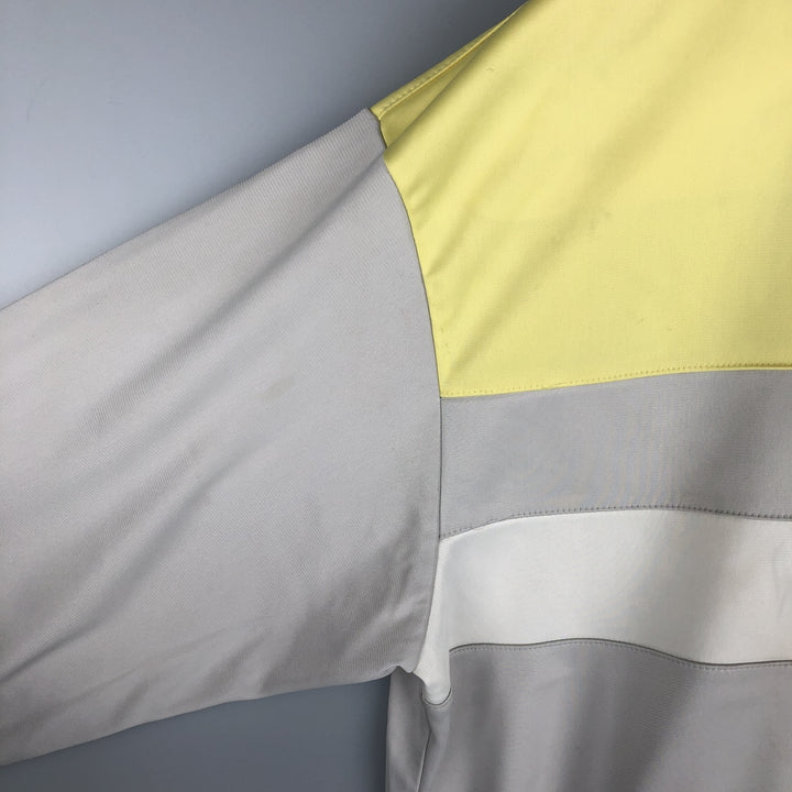 Vintage 90'S Puma track jacket, size M, women's polyester yellow type Vintage Second Hand