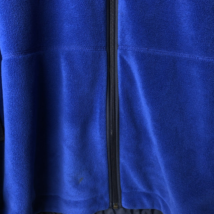 Ralph Lauren POLO SPORT Men's Fleece Jacket (Size XL) polyester blue type Vintage Second Hand