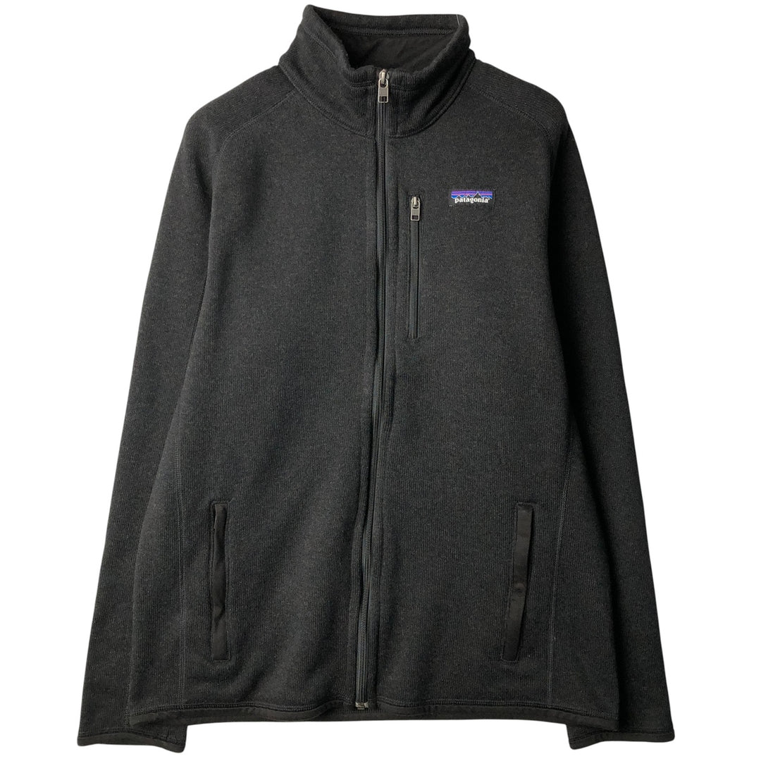 Patagonia Better Sweater Jacket, Fleece Jacket, Men's Size L unclear black type Vintage Second Hand