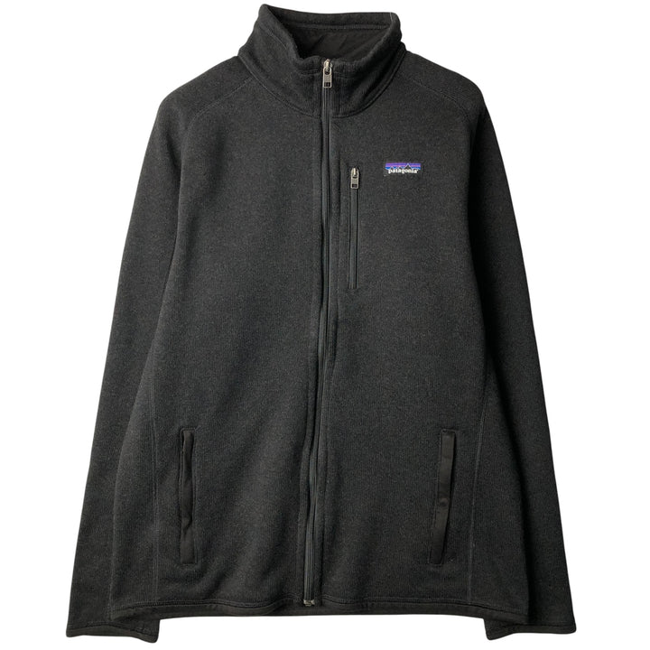 Patagonia Better Sweater Jacket, Fleece Jacket, Men's Size L unclear black type Vintage Second Hand