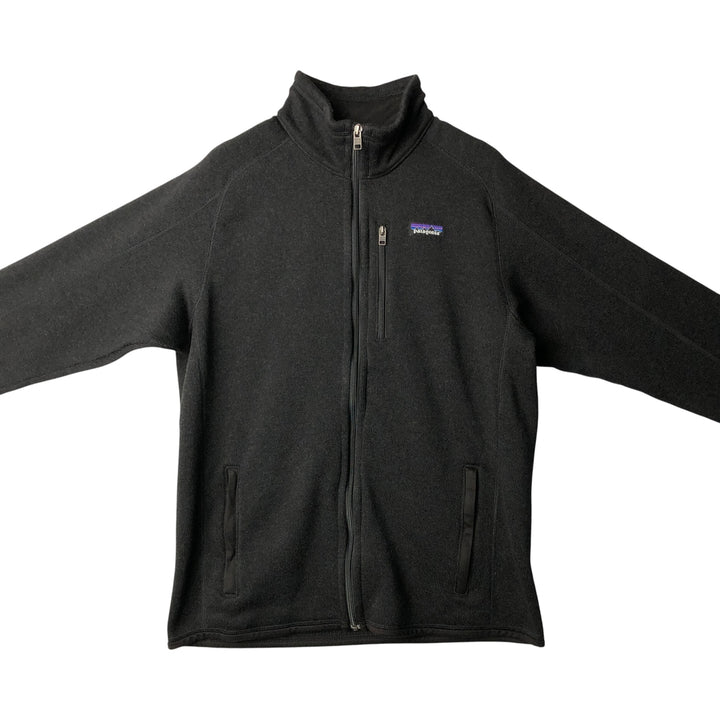 Patagonia Better Sweater Jacket, Fleece Jacket, Men's Size L unclear black type Vintage Second Hand