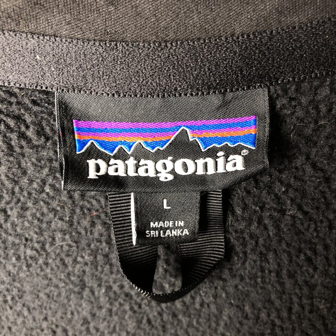 Patagonia Better Sweater Jacket, Fleece Jacket, Men's Size L unclear black type Vintage Second Hand