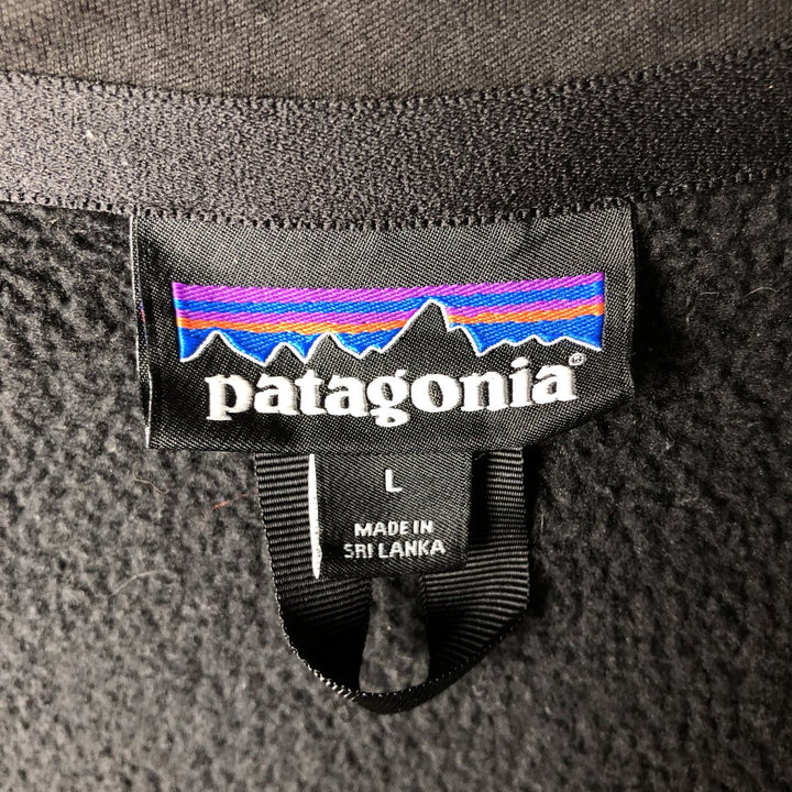 Patagonia Better Sweater Jacket, Fleece Jacket, Men's Size L unclear black type Vintage Second Hand
