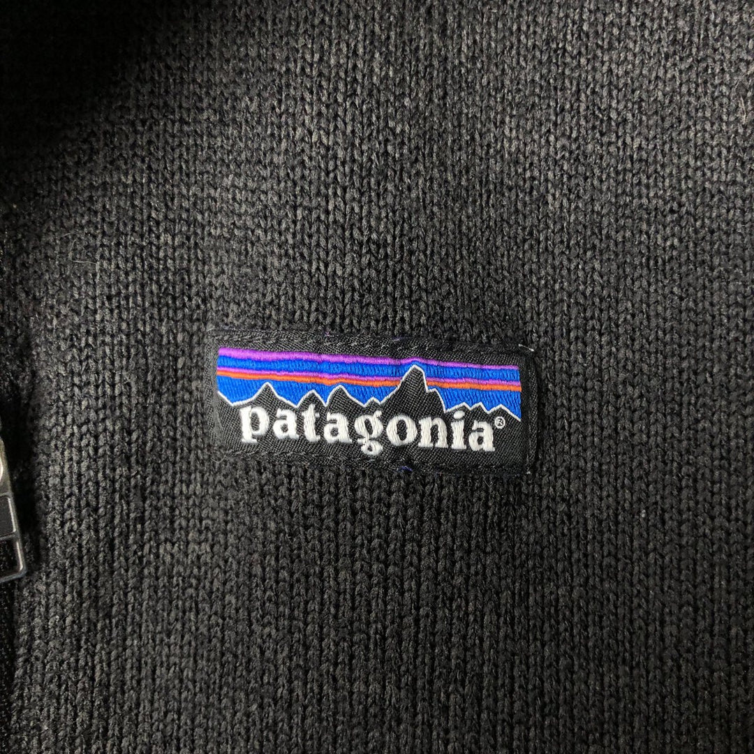Patagonia Better Sweater Jacket, Fleece Jacket, Men's Size L unclear black type Vintage Second Hand